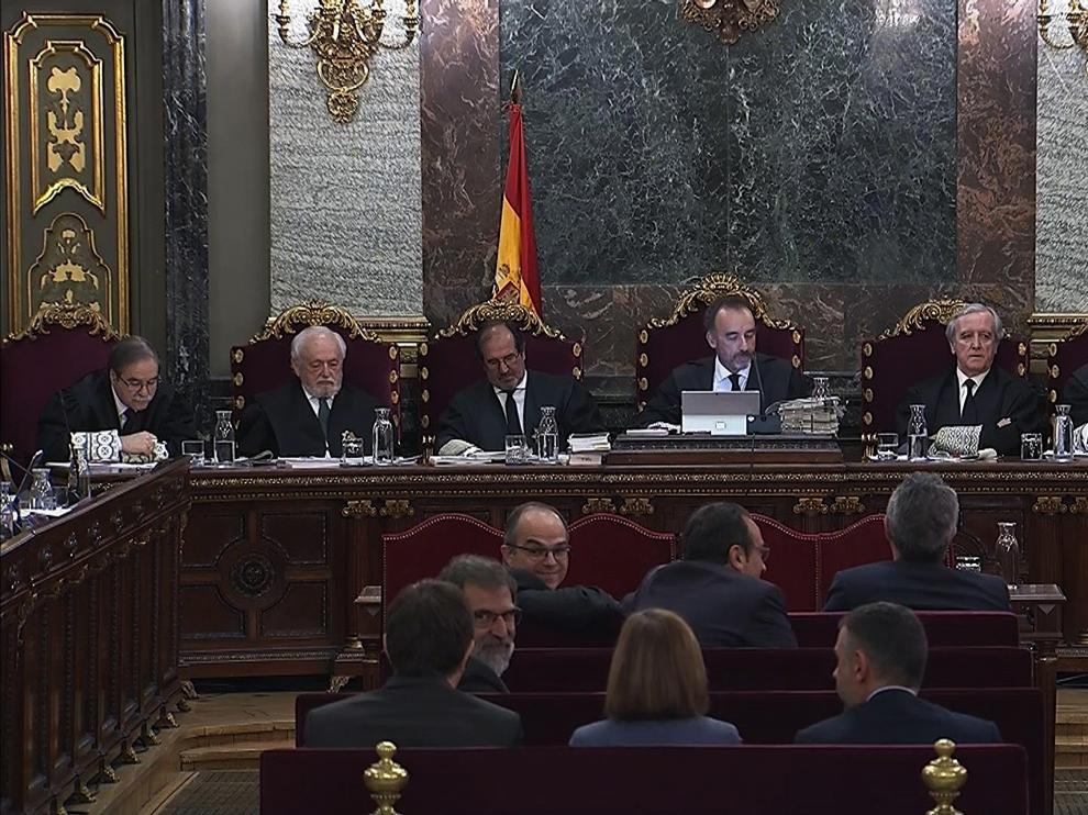 Imagen tomada de la señal institucional del Tribunal Supremo.