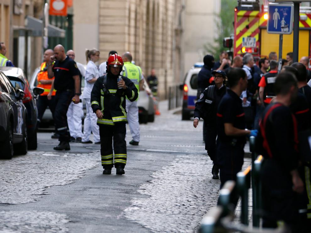 Explosión en el centro de Lyon por un paquete bomba.