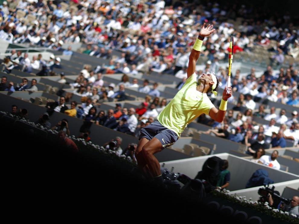Nadal se impuso al alemán Yannick Hanfmann