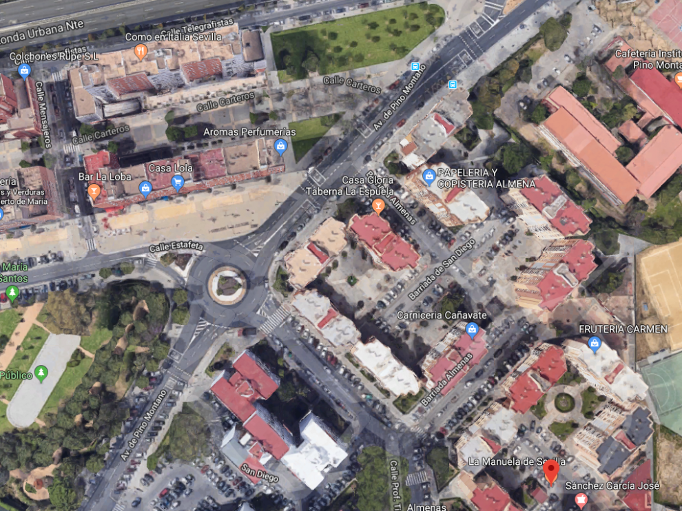 El suceso tuvo lugar en la barriada hispalense de Las Almenas.