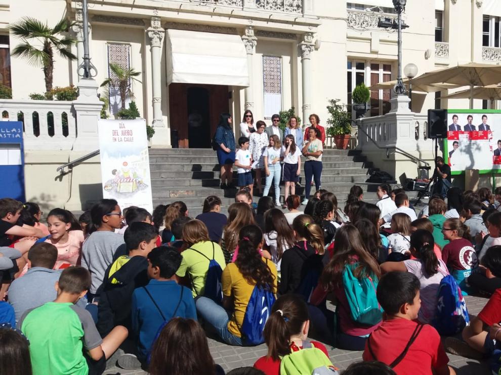 Las actividades se iniciaron en la plaza de Navarra a las 9.30.
