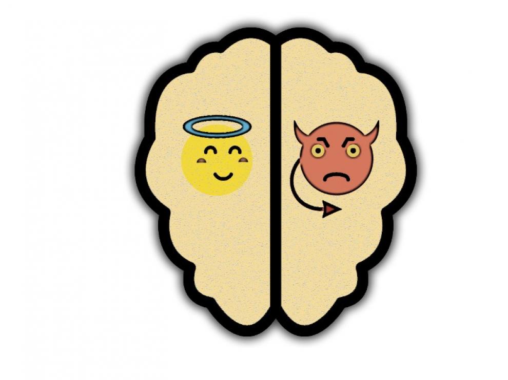La consciencia siente y reprime lo que instintivamente brota como deseo
