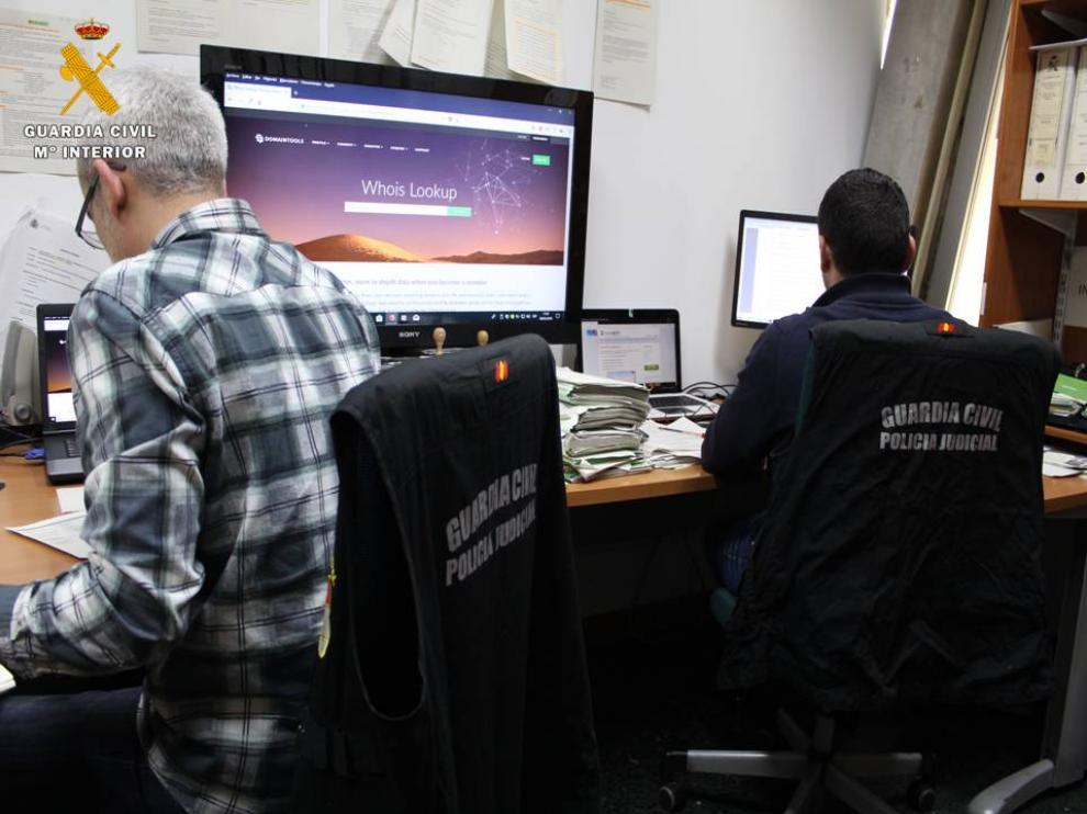 La operación ha sido llevada a cabo por el equipo de investigación de delitos tecnológicos de la Guardia Civil.