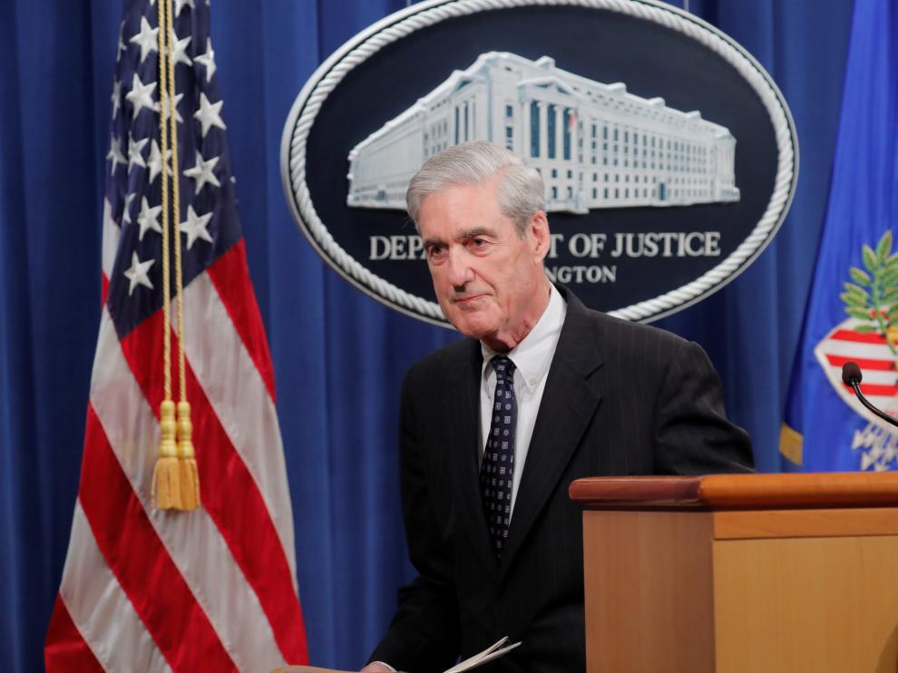 El fiscal especial Robert Mueller