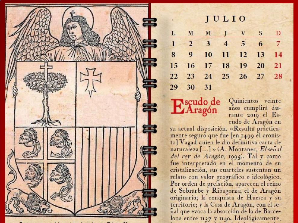 El Escudo de Aragón en la ‘Crónica de Aragón’´de Fabricio Vagad (s. XV)
