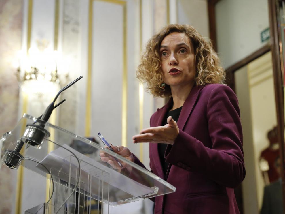 La presidenta del Congreso, Meritxell Batet.