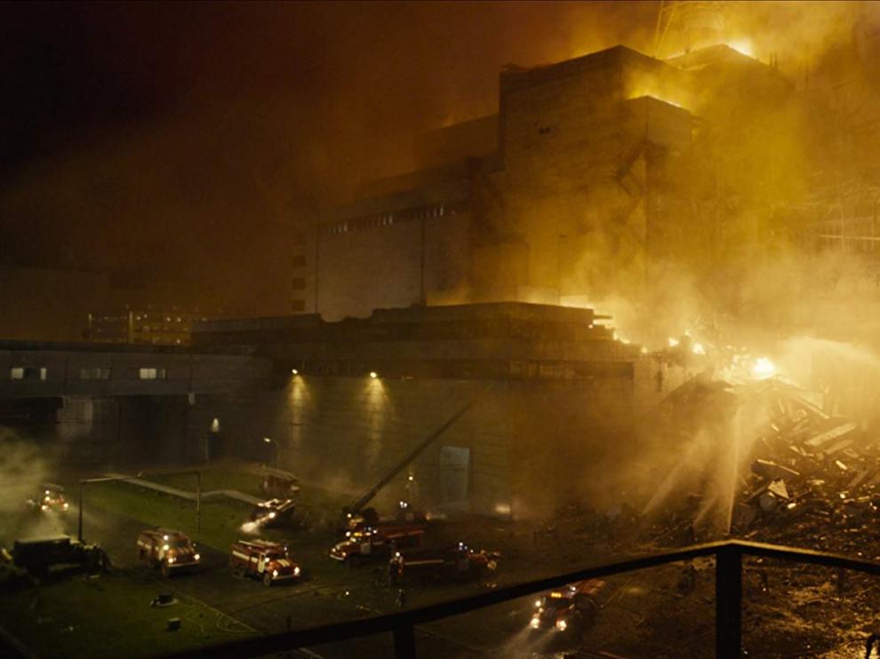 Fotograma de la serie basada en el mayor desastre nuclear de la historia europea.