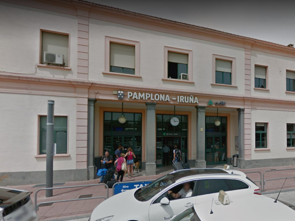 Localizaron el cadáver en la estación de Renfe de Pamplona en un lugar apartado, oculto por un vagón en desuso.