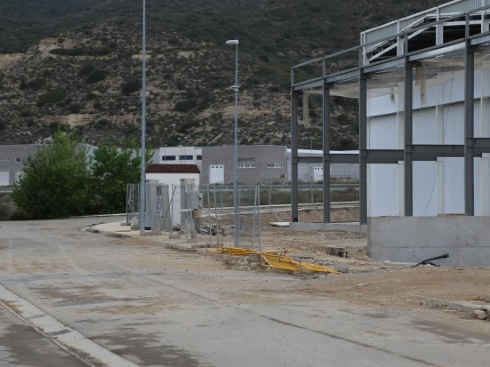 Polígono industrial de Mequinenza.