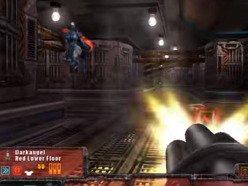 Videojuego 'Quake III Arena Capture the Flag', al que jugó la IA de Google.