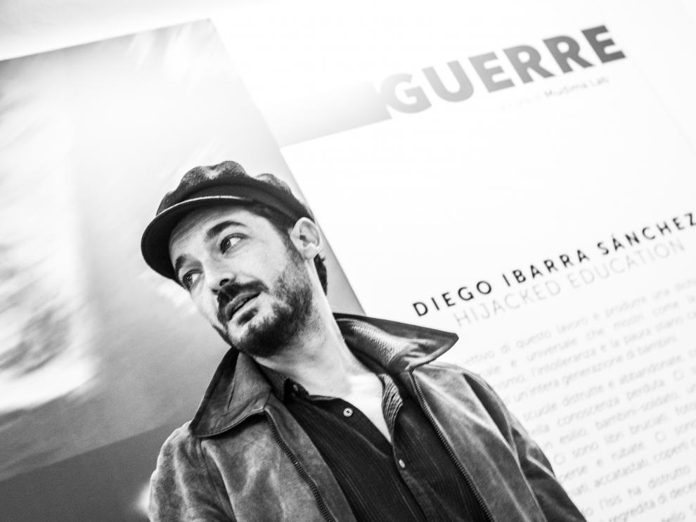 El fotoperiodista aragonés Diego Ibarra
