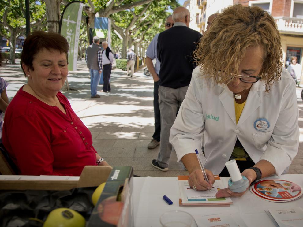 Pruebas de espirometría en Calatayud.