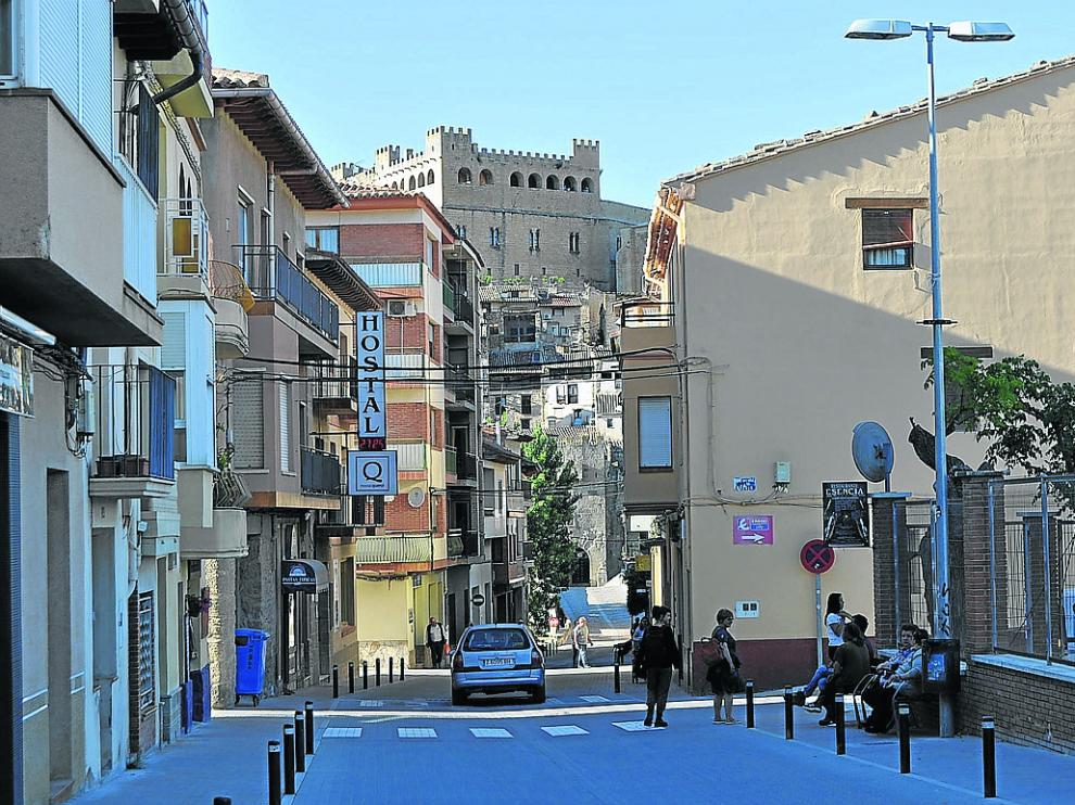 Valderrobres, cabecera comarcal del Matarraña, una comarca con baja renta per cápita.