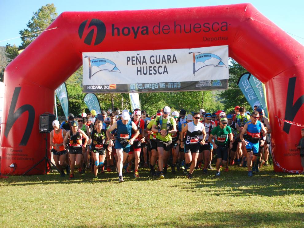 Salida de la Integral de Guara.