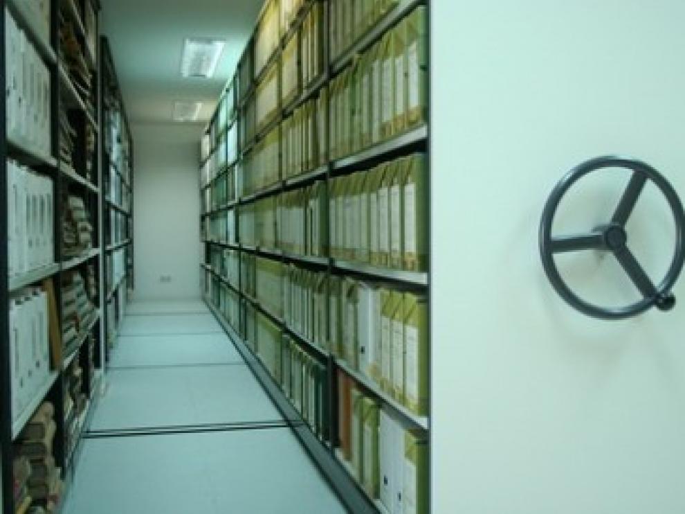 El archivo de Alcañiz se sitúa en el Palacio de Ardid.