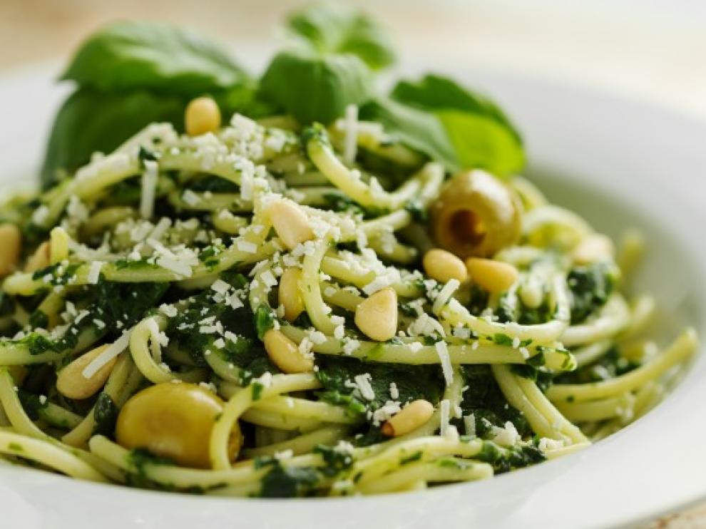 Pasta al pesto