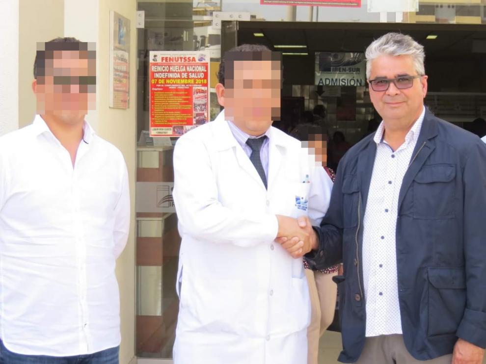 Roberto Pérez, presunto cabecilla de la trama fraudulenta del cáncer infantil en Zaragoza.