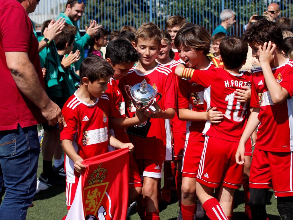 El Amistad se proclamó por penaltis vencedor de la final Copa Aragón Benjamín