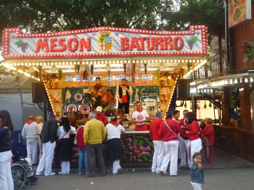 Puesto 'El Baturro' en unos Sanfermines