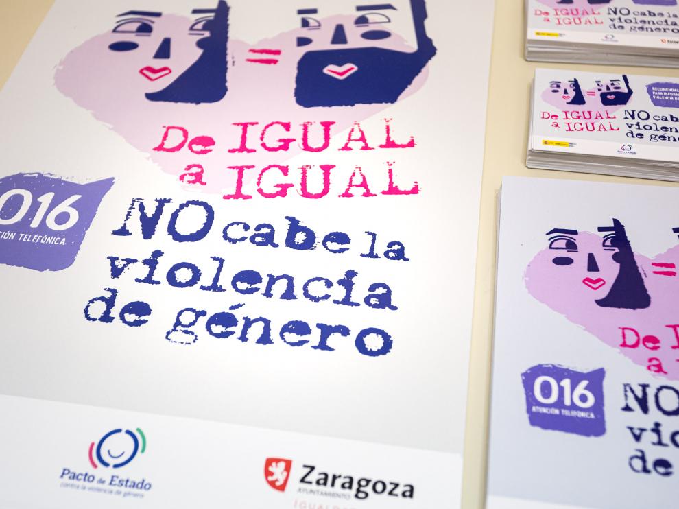 'De igual a igual', nueva campaña contra la violencia de género del Ayuntamiento de Zaragoza