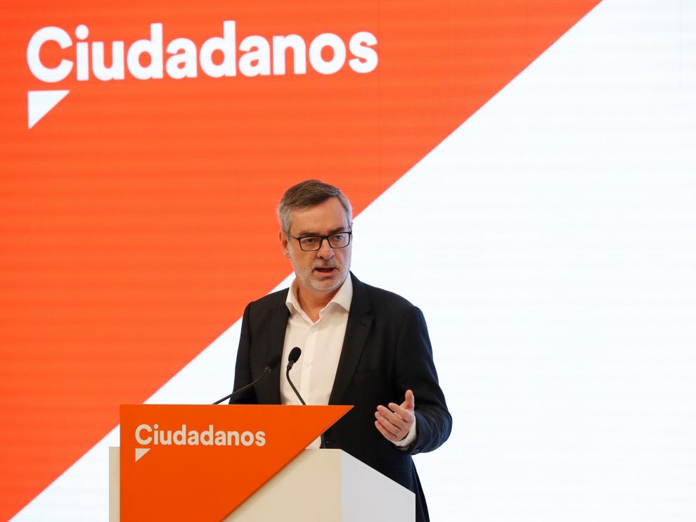 El secretario general de Ciudadanos, José Manuel Villegas.