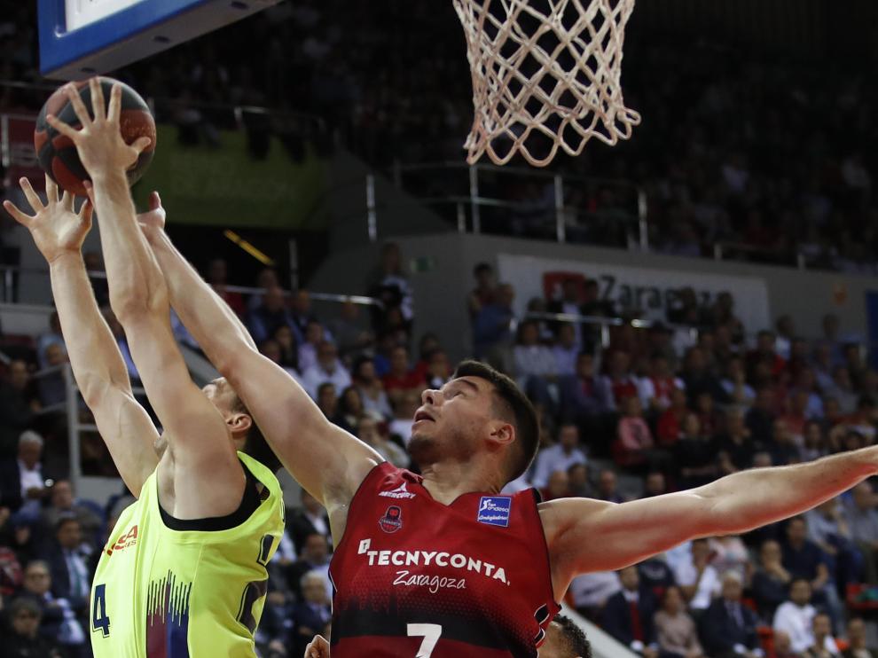 Partido Tecnyconta Zaragoza- Barcelona