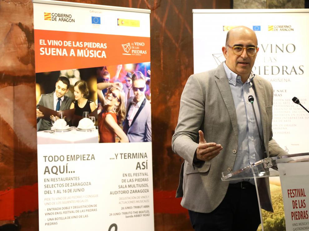 Luis Vaquer, presidente de Horeca Zaragoza.