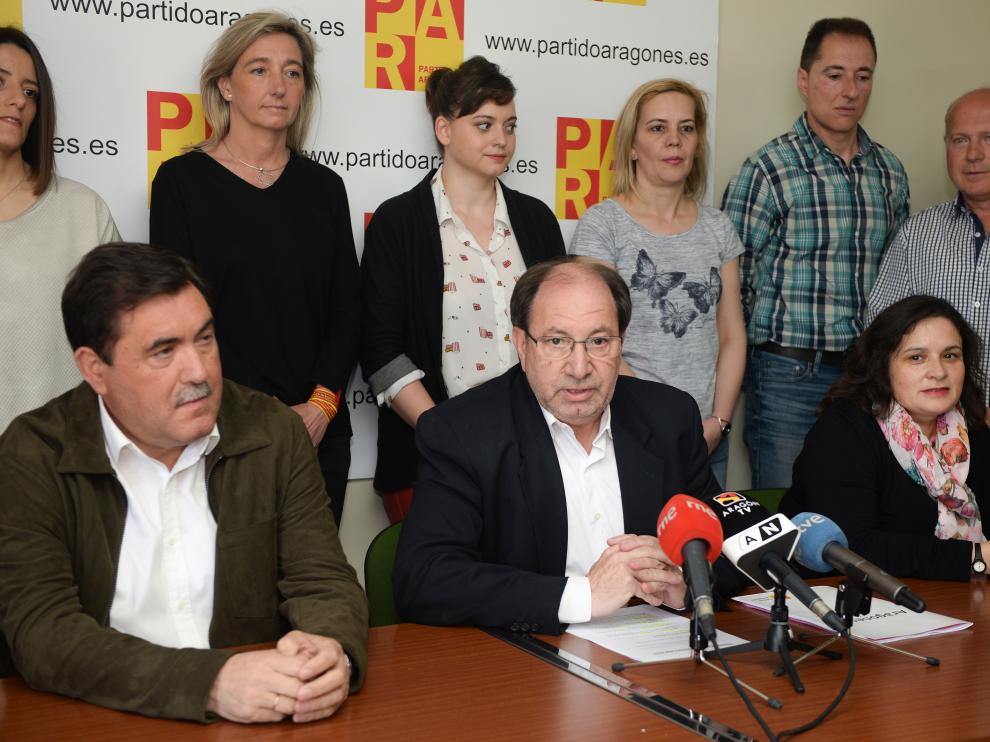 Julio Esteban, cabeza de lista al Ayuntamiento de Teruel.