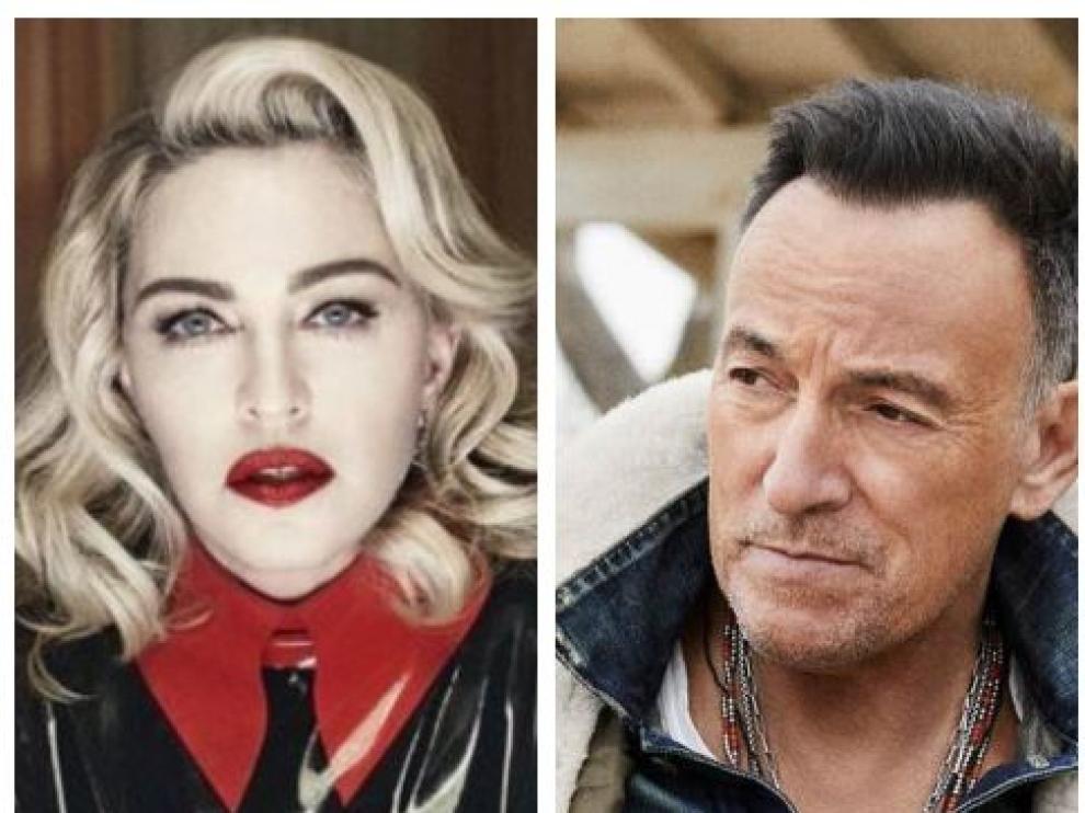 Madonna y Bruce Springsteen publican este viernes sus esperados nuevos trabajos