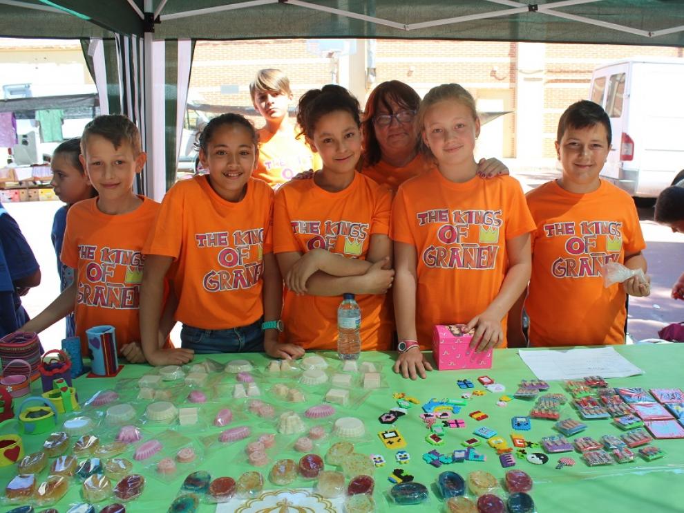 Una de las cooperativas escolares del colegio de Grañén.