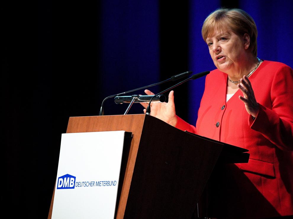 La canciller alemana Angela Merkel.