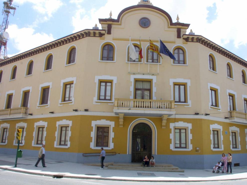 Fachada del Ayuntamiento de Ejea de los Caballeros