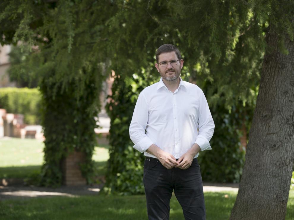 Ignacio Urquizu, candidato del psoe por Teruel al congreso de los diputados en las proximas elecciones. Foto Antonio Garcia/bykofoto. 08-06-16