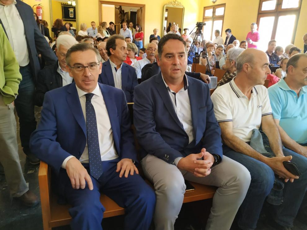 Beamonte, en la investidura de José Luis Arrechea como alcalde de Tarazona.