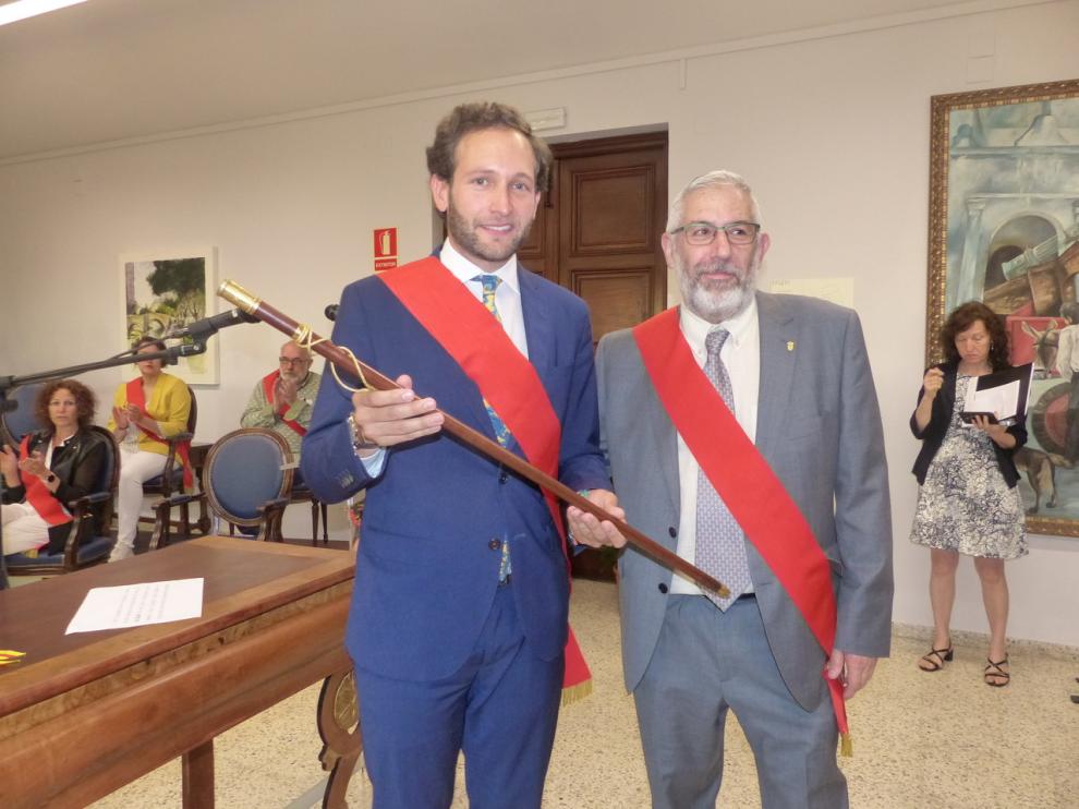 El joven abogado Isaac Claver es el nuevo alcalde de Monzón.