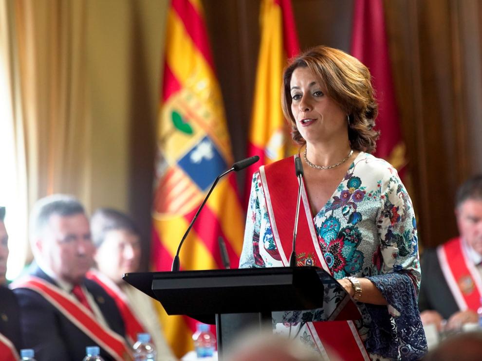 Emma Buj, alcaldesa de Teruel.
