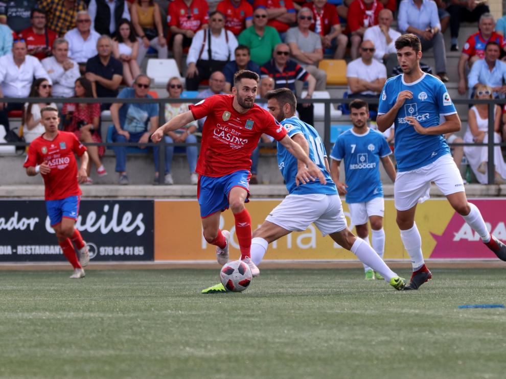 Partido Tarazona-El Palo del 'play off' de ascenso a Segunda B