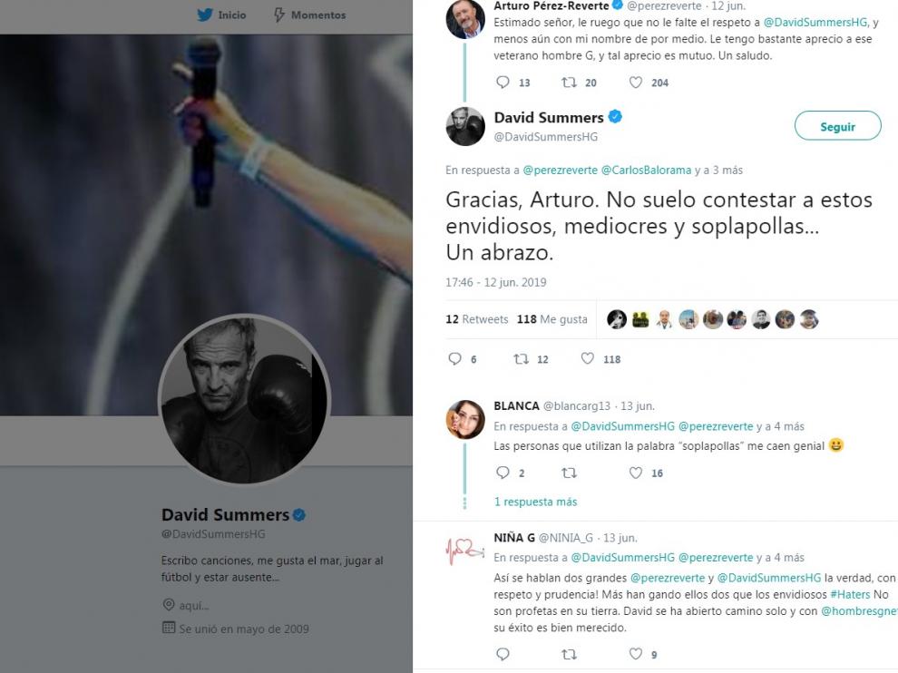 Comentario del cantante de Hombres G en respuesta a los insultos de un troll en Twitter.