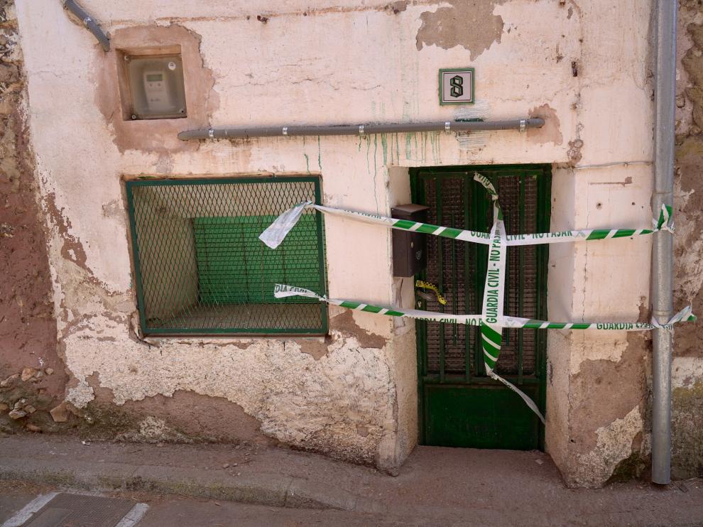 Casa de Pozondón donde ha aparecido el cadáver