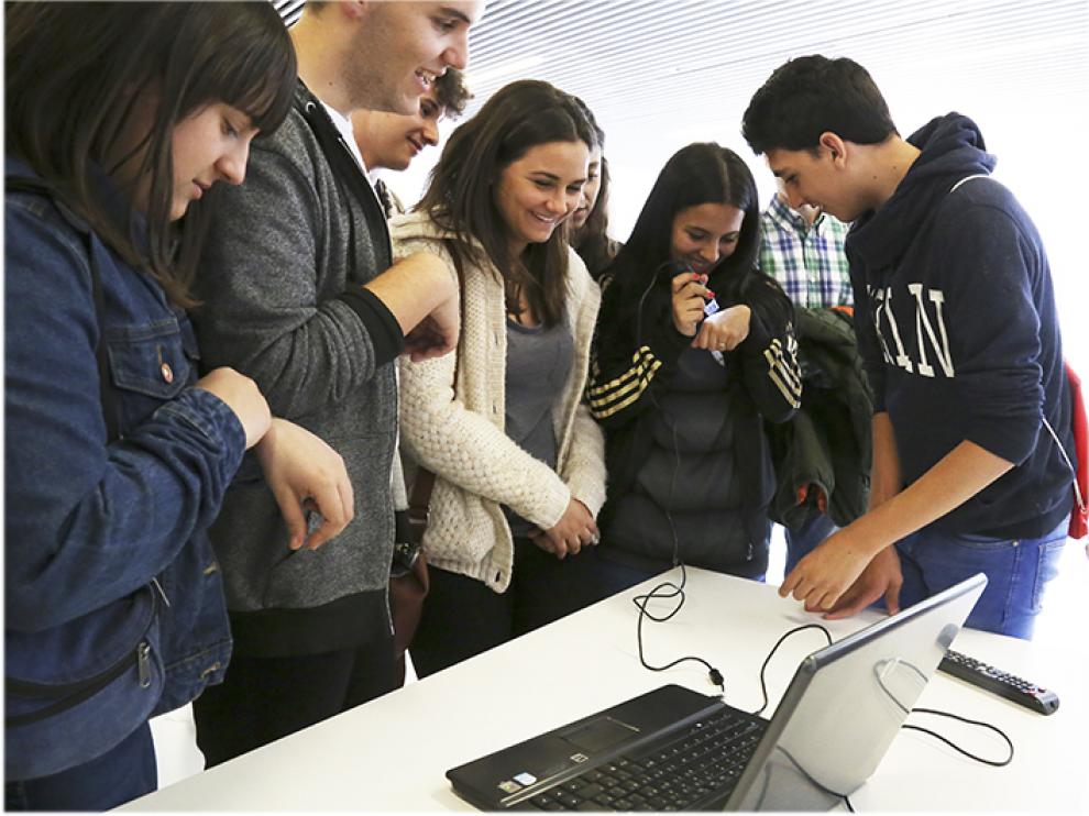 Las nuevas tecnologías están muy presentes en el aula.