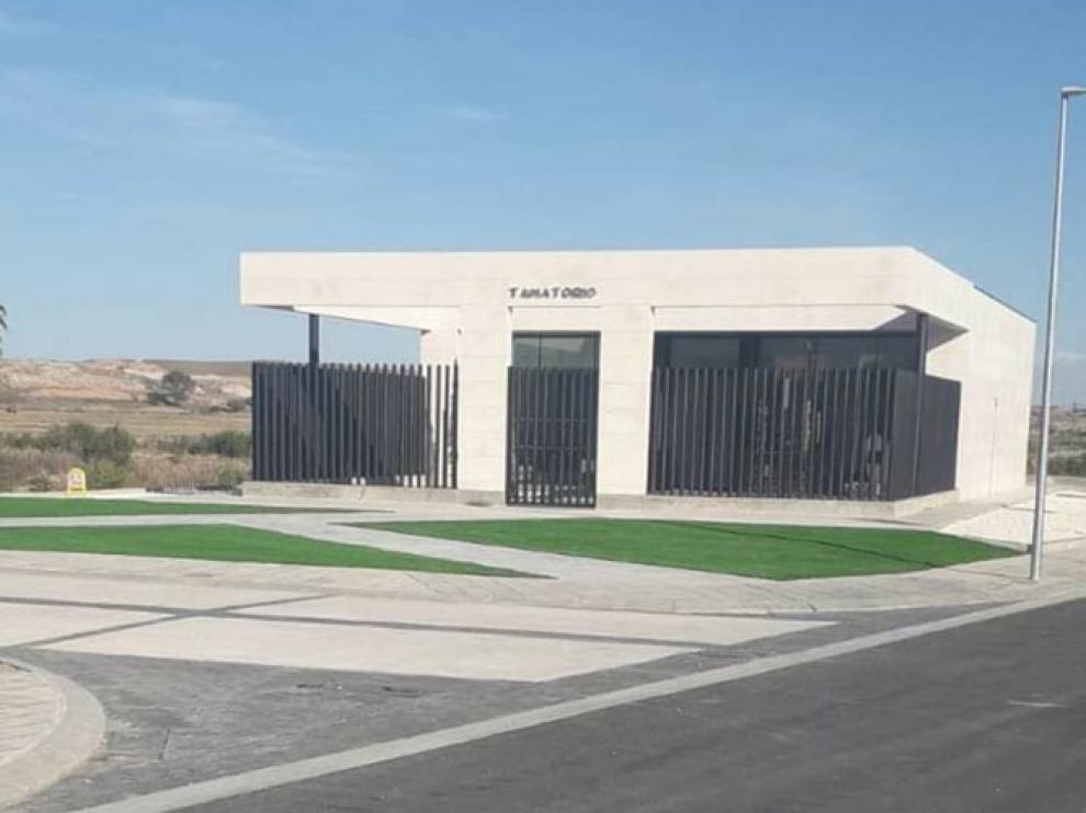 El nuevo tanatorio de Gelsa ya está en funcionamiento.