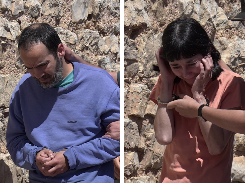 Los detenidos por el crimen en Pozondón