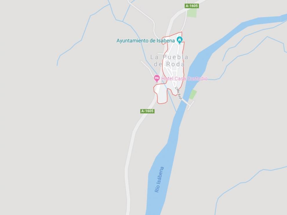 La localidad oscense de Pobla de Roda.