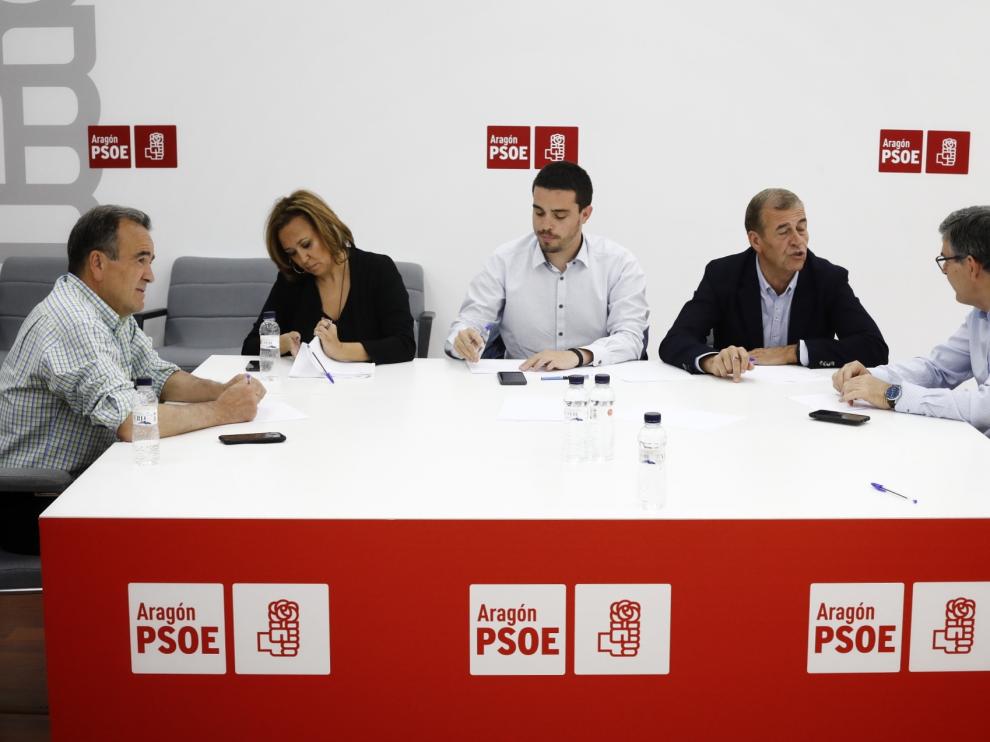 Comisión negociadora del PSOE