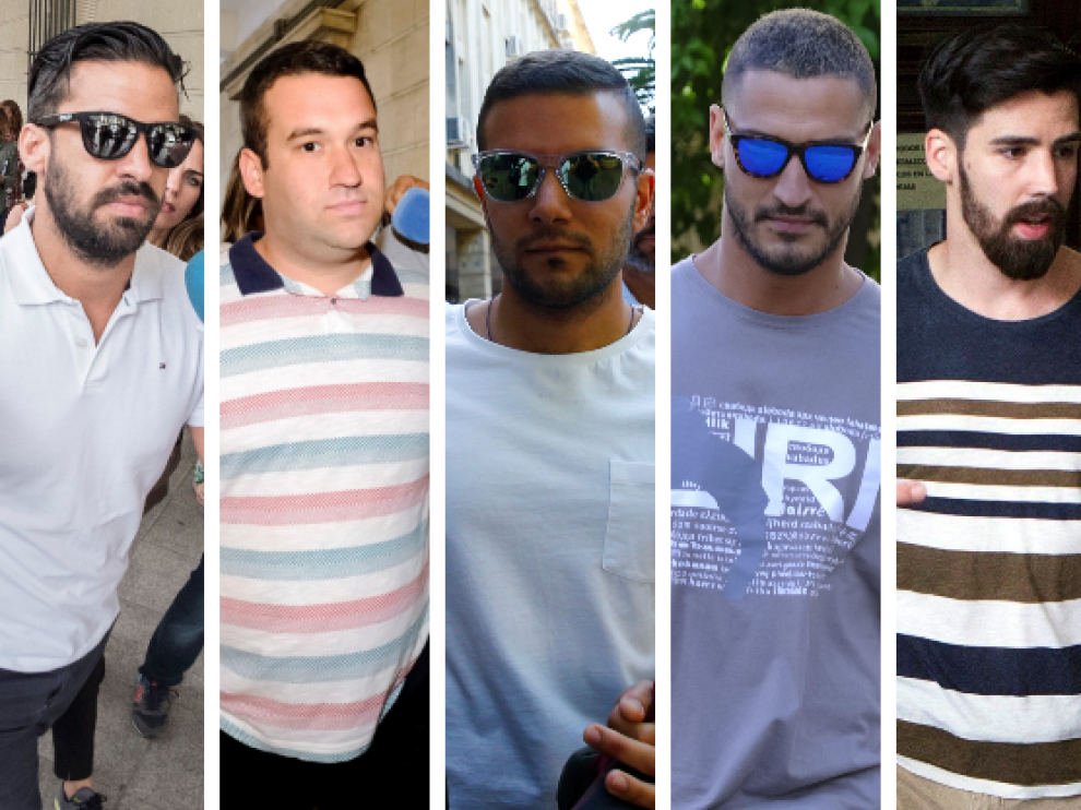 Los cinco miembros de la Manada