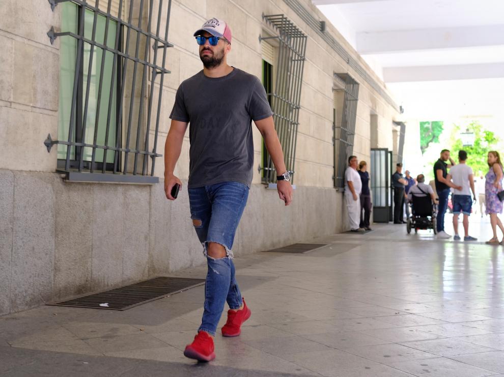 Antonio Manuel Guerrero Escudero, en el juzgado de guardia de Sevilla.