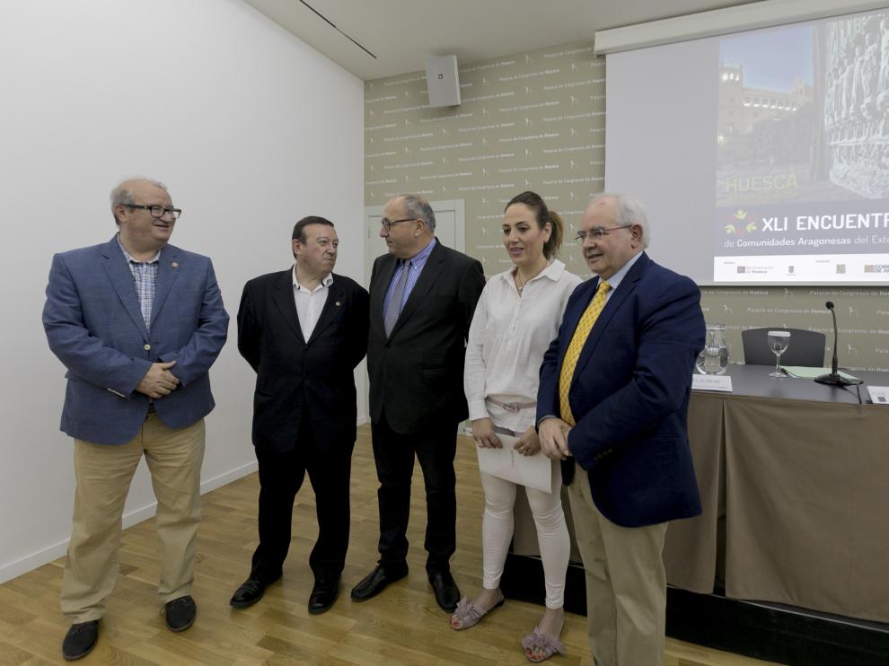 Presentación del Encuentro de Comunidades Aragonesas en el Exterior.