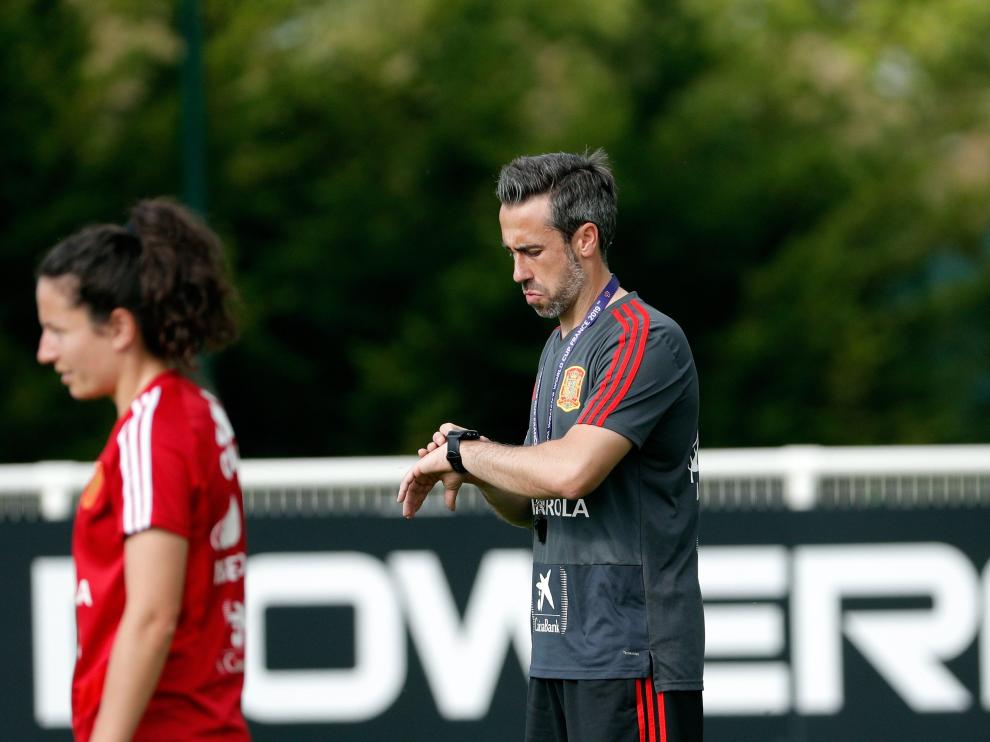 Jorge Vilda, seleccionador español.