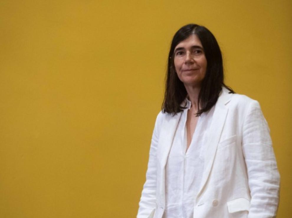María Blasco, directora del CNIO, en el Paraninfo