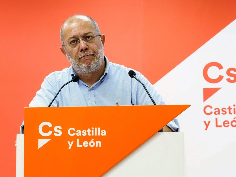 El líder de Ciudadanos en Castilla y León, Francisco Igea.